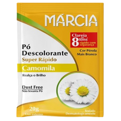 Pó Descolorante Márcia 20G Camomila Super Rápido