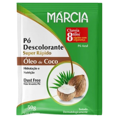 Pó Descolorante Márcia 50G Oleo Coco