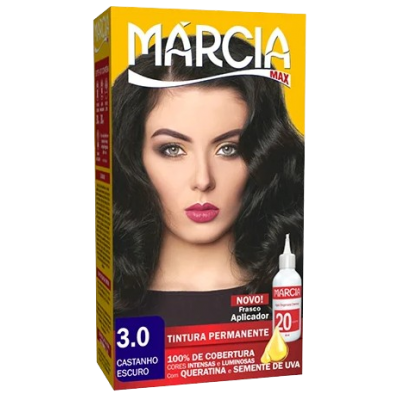 Coloração Líq. Márcia Max 3.0 Castanho Escuro