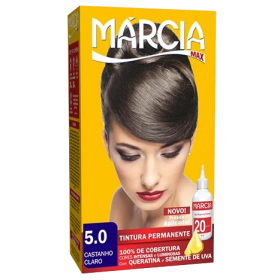 Coloração Líq. Márcia Max 5.0 Castanho Claro