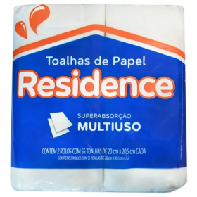 Toalha Papel Residence 110 Folhas