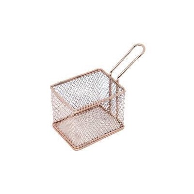 Cesta Mimo Ret.16X13X8CM Inox Bronze