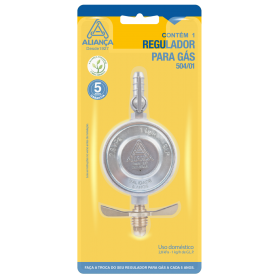 Regulador Gas Alianca 504/01 S/Mang.