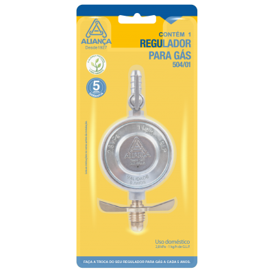 Regulador Gas Alianca 504/01 S/Mang.