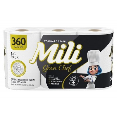 Toalha Papel Mili Gran Chef 360F