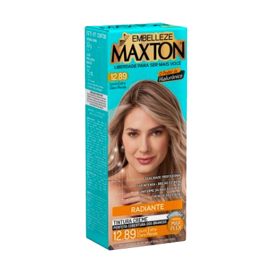 Tint. MaxTon Embelleze 12.89 Louro Extra Claro Pérola