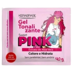 Gel Tonalizante KeraBrasil Sweet Pink