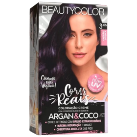 Tint. Beauty Color 3.66 Castanho Púrpura 100% Vegana