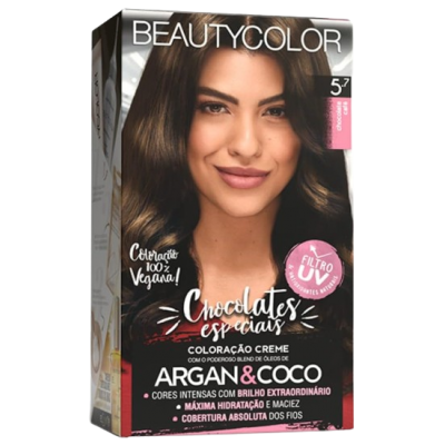 Tint. Beauty Color 5.7 Chocolate Café 100% Vegano