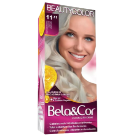 Tint. Bela&Cor 11.11 Louro Claríssimo Especial Platinado