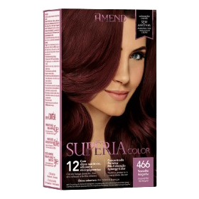 Tint. Amend Supéria Color 466 Burgundy Red