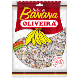 Bala Oliveira 150G Banana