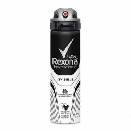 Desodorante Rexona Men Aerosol Invisible 150Ml