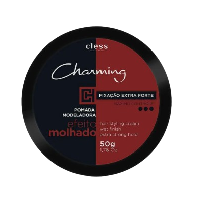 Pomada Modeladora Charming 50G Efeito Molhado