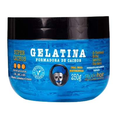 Gelatina Formadora De Cachos 250G Super Cachos Studio Hair