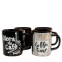 Caneca Reta 100ML PT/Coffee