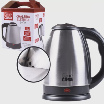 Chaleira Eletrica Bene Casa 1,8L inox