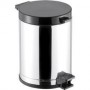 Lixeira Viel Inox 4,5L Ped.Tamp.PT