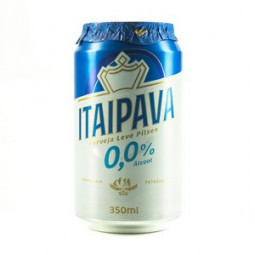 Cerveja Itaipava 0% Álcool Lata 350Ml