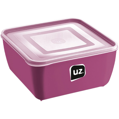 Pote Uz 1,5L Premium Quad.Magenta Solido