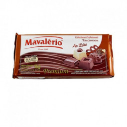 Cobertura Mavalério Premium Fracionada Chocolate Ao Leite 1,