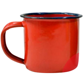 Caneca Fratelli Esmaltada Color 350ML