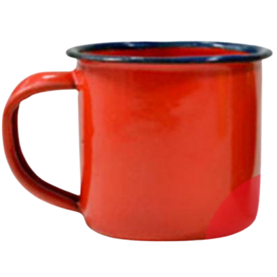 Caneca Fratelli Esmaltada Color 350ML