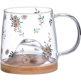 Caneca Lyor 330ML Pires Vid.Bambu Daisy