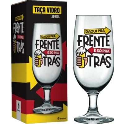 Taca Tema 300ML Daqui Pra Frente