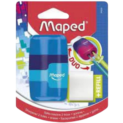 Apontador Escolar Maped Connect Borracha