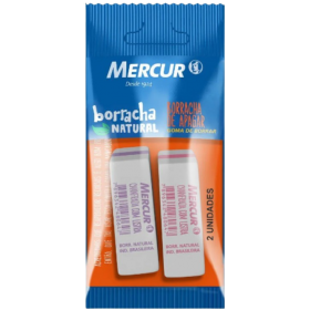 Borracha Escolar Mercur Chfd C/List.2Pc