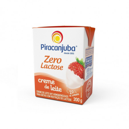 Creme De Leite Piracanjuba Zero Lactose 200G