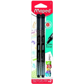 Caneta Graph Peps Maped Premium Pt X2