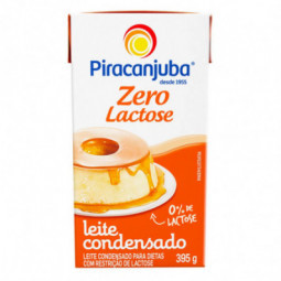 Leite Condensado Zero Lactose Piracanjuba Caixa 395G