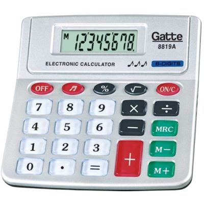 Calculadora Gatte 8Digitos 8819A Cz