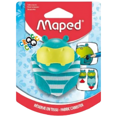 Apontador Escolar Maped Choc Hipopotamo