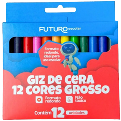 Giz Cera Futuro Grosso 12UN