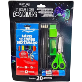 Kit Futuro Escolar Gamers 20UN