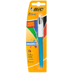 Caneta Bic 4Cores Metallic Az