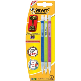 Lapiseira Bic 0.5 3UN Shimmers