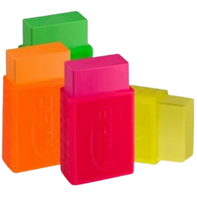 Borracha Escolar Bic Neon C/Capa