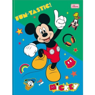 Cad.Tilibra Broc.80F Mickey