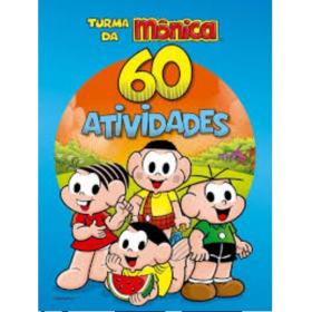 Livro Turma Da Monica 60 Atividades