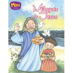 Mini Livro Biblico Milagre Jesus