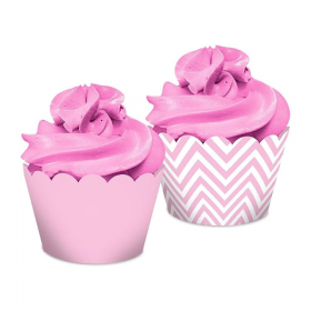 Forma Cupcake Regina wrapper 16 und Rosa Bebe