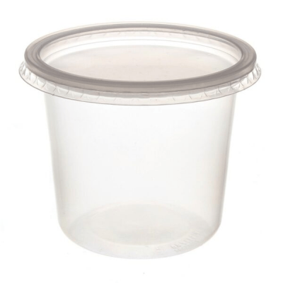 Pote Descartavel Orleplast 1500ML Tampa 15 und