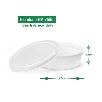 Marmita Isopor Fibraform fm75