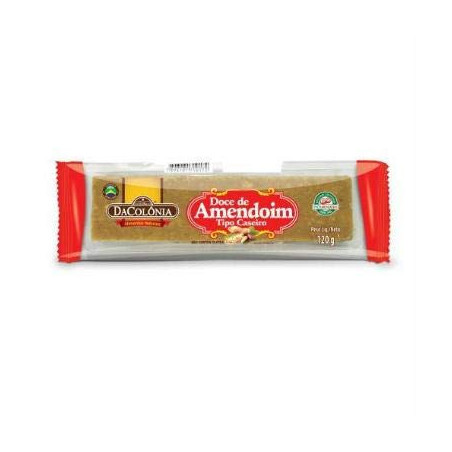 Doce De Amendoim Caseiro Dacolônia Pacote 120G