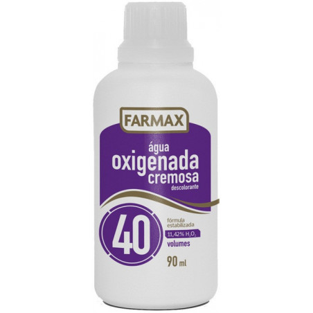 Água Oxigenada Cremosa Farmax 40 Volumes (11,42% H2O2)