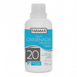 Água Oxigenada Farmax 90Ml Vol.20 Crem.